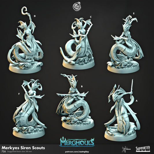 Mermaid Siren Scouts