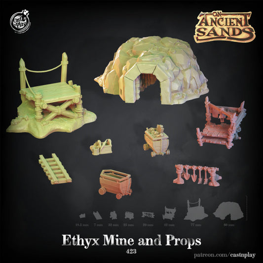 Mine Terrain and Props
