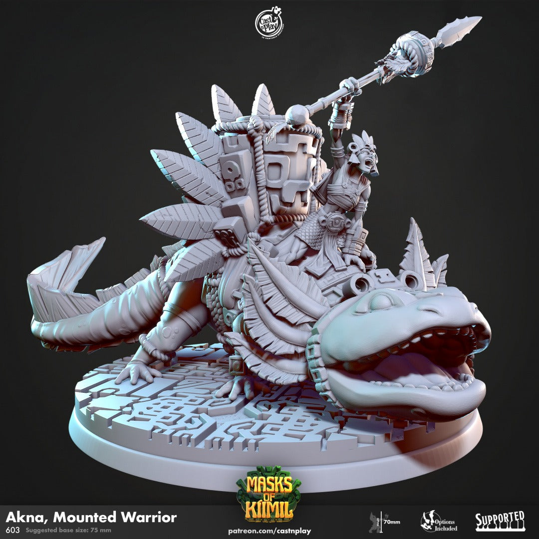 Akna, Mounted Warrior