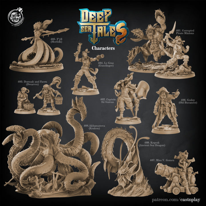 Deep Sea Tales – Minis Monthly