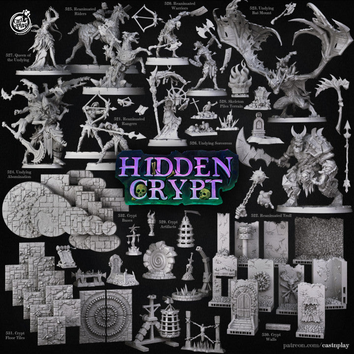 Hidden Crypt – Minis Monthly