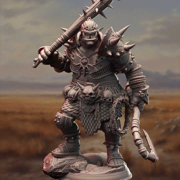 Orc War Captain - Bruz the Basher