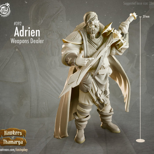 Adrien, Weapons Dealer