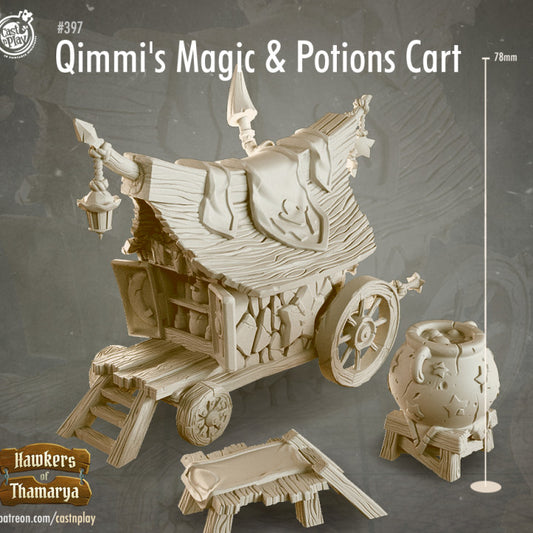 Magic & Potions Cart