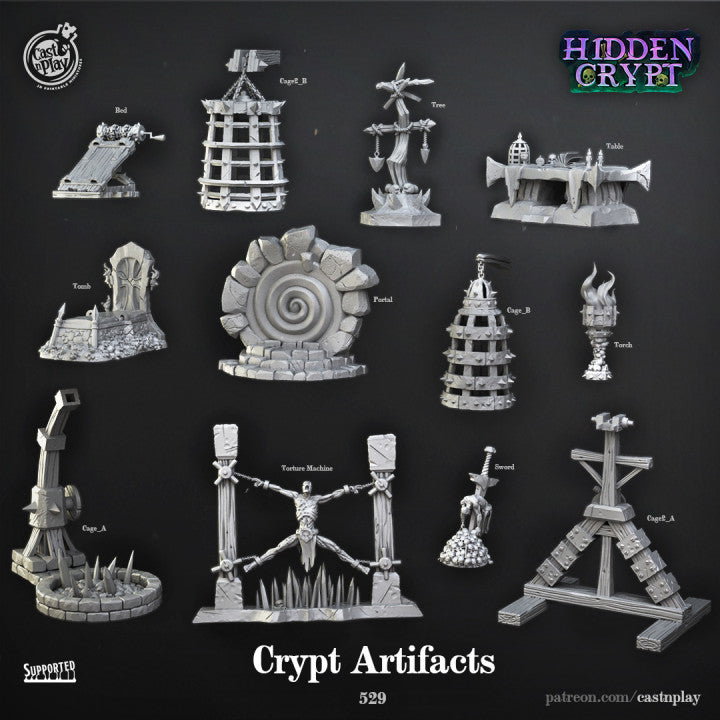Crypt Artifacts – Minis Monthly